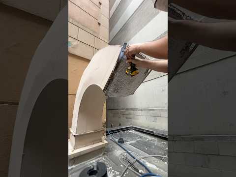 That’s one GIANT dryer vent paired with a wall of lint on the screen #dryerventcleaning #diy #hvac