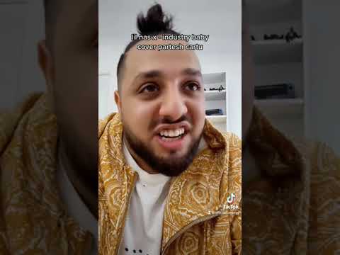 diese Cover von lil nas x aber partesh singt   #shorts #parteshcartu