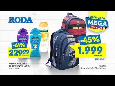 Roda | Mega nedelja 30.08 - 05.09.2019.
