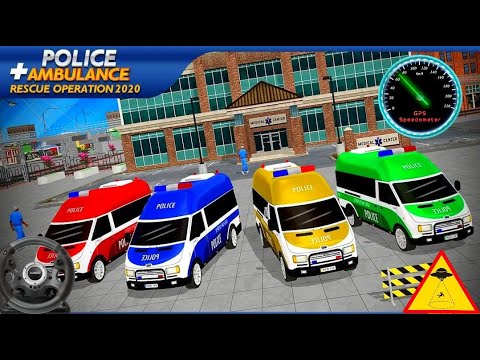 Police Ambulance Rescue Driving: 911 Emergency. Best android games 2020
