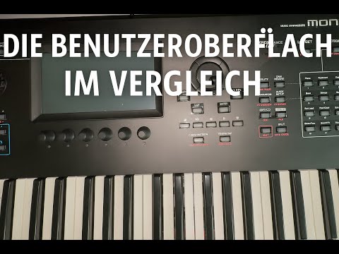 Yamaha Montage M, Die Benutzeroberfläche im Vergleich mit Modx und Montage, was ändert sich?