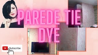 COMO EU FIZ MINHA PAREDE E ARMARIO TIE DYE-FAA VC MESMO
