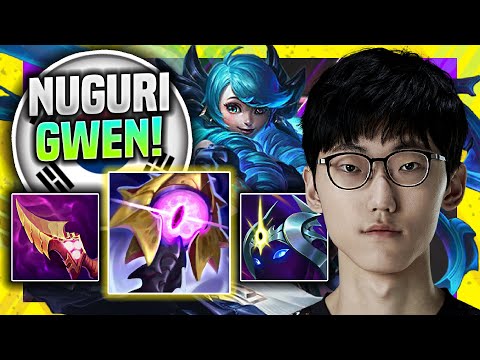 NUGURI IS A MONSTER WITH GWEN! - FPX Nuguri Plays Gwen Top vs Kennen! | Season 11