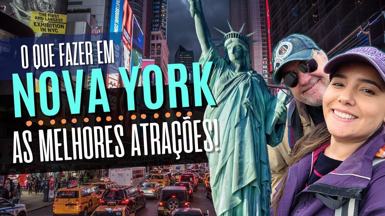 O QUE FAZER EM NOVA YORK: Atrações IMPERDÍVEIS para seu ROTEIRO de VIAGEM