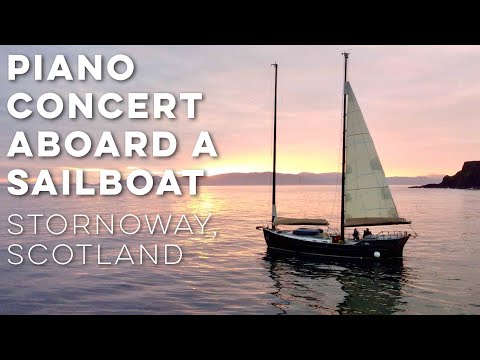 Pianocean Concert in Stornoway, Scotland