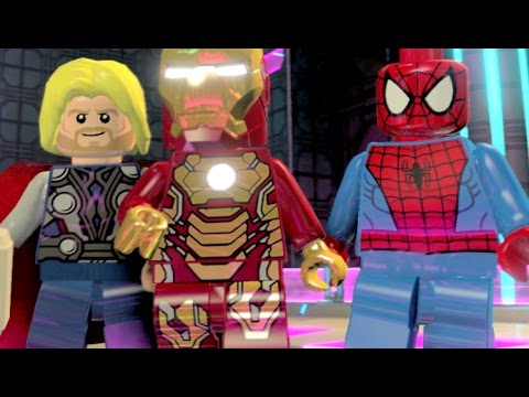 LEGO Marvel Super Heroes (PS4) - Co-op Walkthrough Part 14 - A Doom With a View