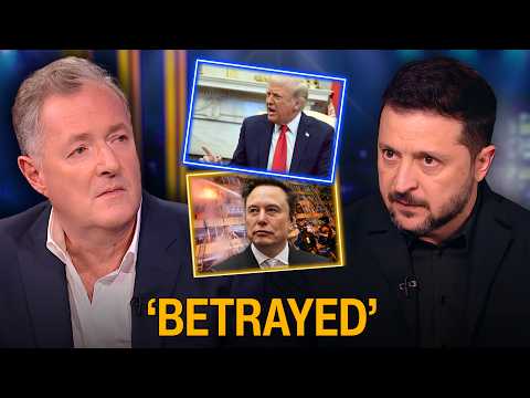 EXCLUSIVE: President Zelensky 'BETRAYED' By Trump & Elon Musk | Piers Morgan Interview
