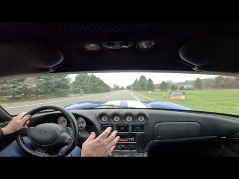 1996 Viper GTS - Ownership Review/Fall Drive  - 4K