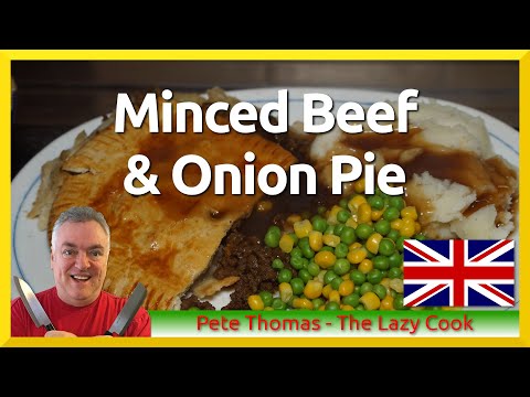 How to Bake Minced Beef and Onion Pie - Ground Beef Pie