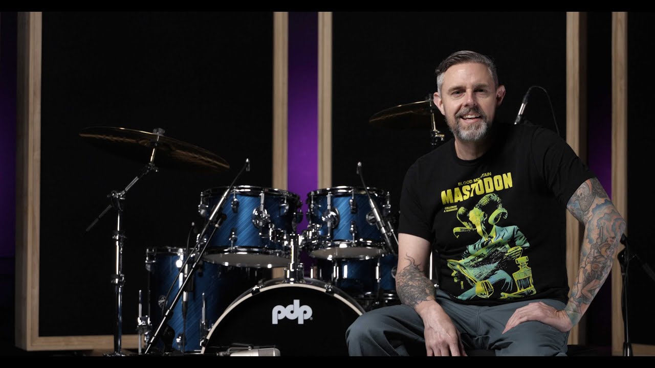 PDP Mainstage 5pc Drum Kit w/HW + Cymbals - TW Graphite