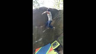 Video thumbnail: Màgia Negra, 6b+. Can Bruguera