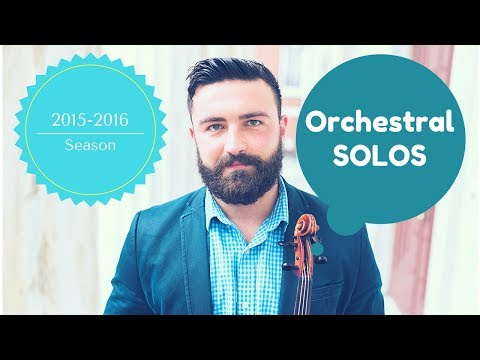 Sasha Ki - Orchestral SOLOS (2015-2016 season)
