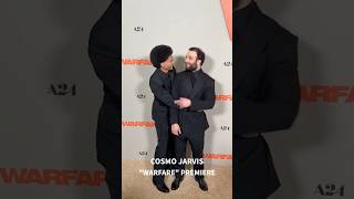 Cosmo Jarvis at the Warfare premiere in LA #cosmojarvis #alexgarland #a24