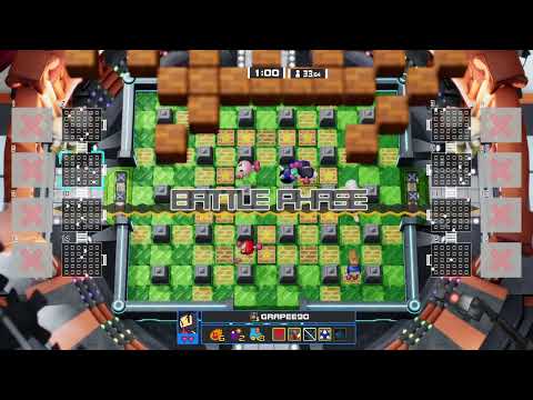 [556] Super Bomberman R Online, Kick Combo / Bomb Chaining 81 Explosions