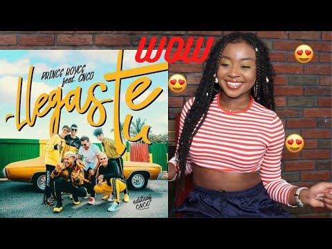 CNCO, PRINCE ROYCE- Llegaste Tú REACTION