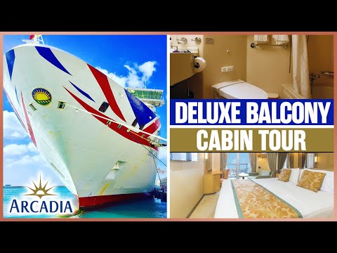 P&O Arcadia Deluxe Balcony Cabin Tour