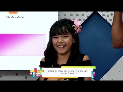 Tambaú é Show  - Acerte ou coma  : Pais e filhas disputam no Tambaú é Show