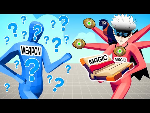 RANDOM WEAPON VS EVERY MAGIC UNIT | TABS - Totally Accurate Battle Simulator