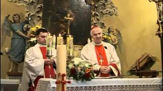 preview picture of video 'Słowo wstępne Ks. Biskupa i poświęcenie Kościoła'