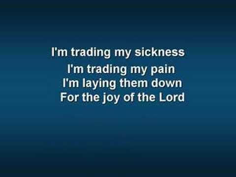 Trading My Sorrows (worship video w/ lyrics)