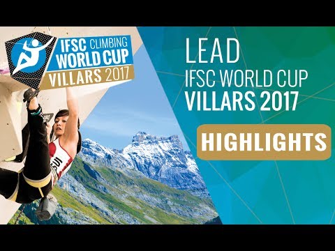 IFSC Climbing World Cup Villars 2017 - Lead - Finals Highlights