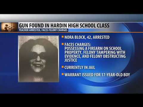Hardin County Teacher Arrested
