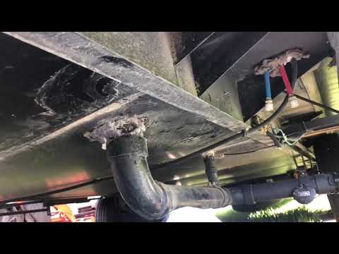 Replacing An RV Dump Valve valterra Cable And Handle Assembly