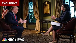 Trump speaks in first broadcast interview since leaving White House