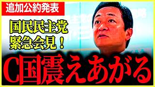 【国民民主党が外国人対策に緊急会見！】日本の住を守る！参院選の前日に追加公約を発表！【玉木雄一郎】
