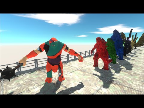 CAVE TROLL DELUXE  ORANGER DEATH FALL - Animal Revolt Battle Simulator