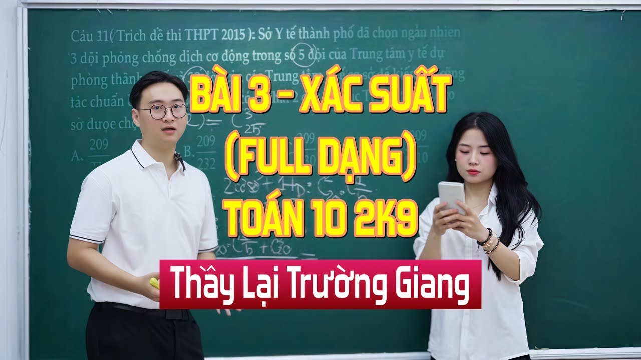 XÁC SUẤT BUỔI 1