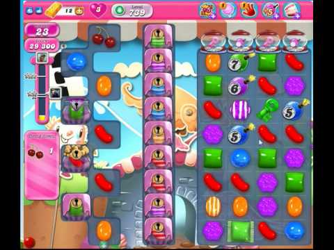 Candy Crush Saga Level 739 No Boosters