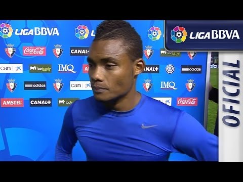 Entrevista a Nelson tras el Osasuna (0-1) UD Almería - HD