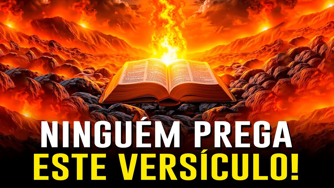 O VERSÍCULO QUE ASSUSTA OS PREGADORES! POR QUE NINGUÉM PREGA ISSO?