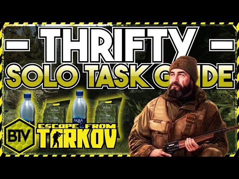 "The Survivalist Path - Thrifty" | Jaeger Quest Guide Walkthrough | Escape from Tarkov