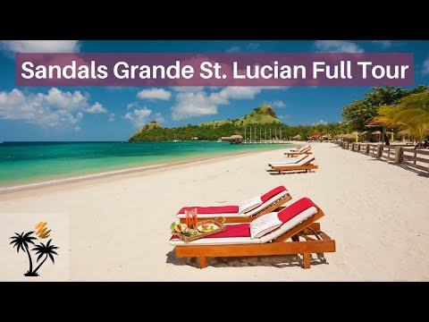 Sandals Grande St. Lucian Full Tour 2022: "Saint Lucia's Grandest Resort"