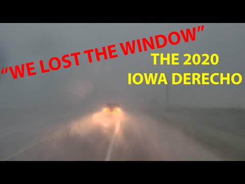 Chasing and Surviving the Iowa Derecho - Aug. 10, 2020
