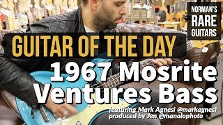 Video thumbnail for Guitar of the Day: 1967 Mosrite Ventures Bass | Norman's Rare Guitars by Normans Rare Guitars
