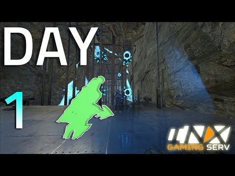 Claiming SEWER CAVE And Raiding A STACKED Base Day 1 On Inx ARK PvP #inx #ark