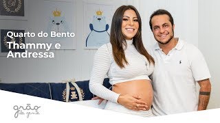 THAMMY MIRANDA E ANDRESSA FERREIRA MOSTRAM QUARTO DE BEBÊ | GRÃO DE GENTE