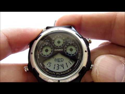 Casio BGP 20 Multi Planner Wrist Watch