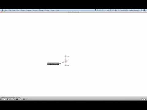 Max Tutorial: pipe Object