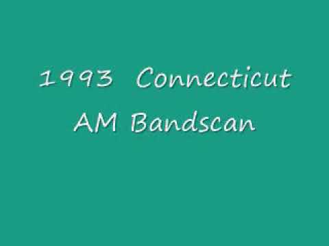 1993 Connecticut AM Radio Bandscan