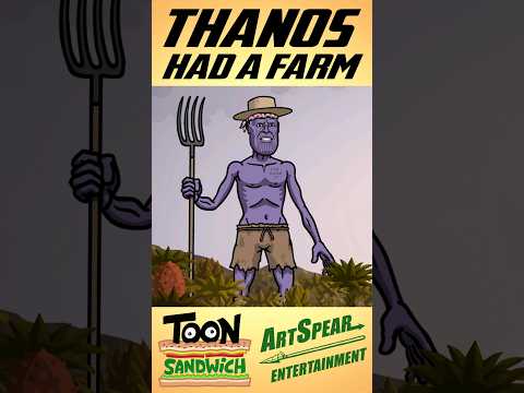 How Thanos got THAT body - TOON SANDWICH #funny #thanos #marvel #avengers #mcu #endgame