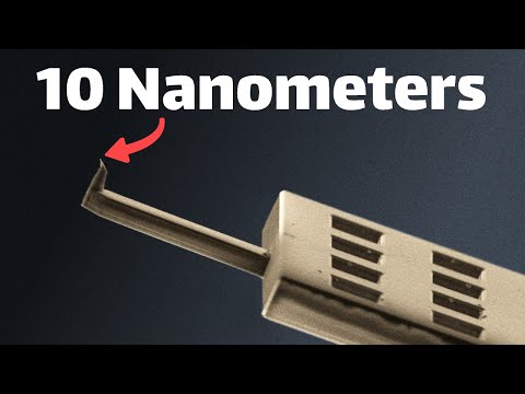 1,000,000x Magnification with Atomic Force Microscope