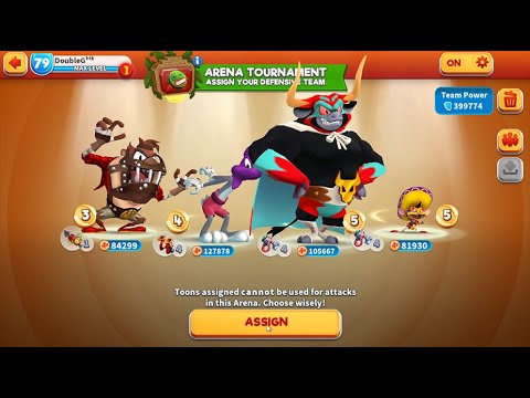 Arena: Wrestlers Defense - Aristocrats & Villains Offense  |  Looney Tunes: World of Mayhem