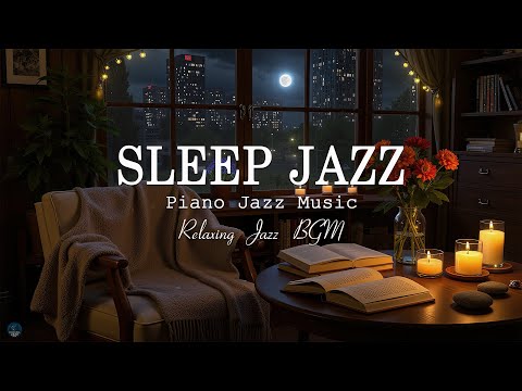 Soothing of Sleep Jazz Piano Music - Relaxing Jazz Instrumental Music at Night & Ethereal Jazz Music