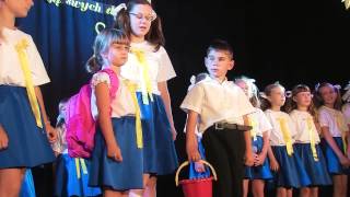 preview picture of video 'Inauguracja roku szkolnego 2013/14. Otwarcie Szkoły Podstawowej po remoncie.'