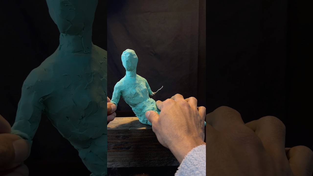 #clayart #sculpture #art #clay