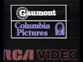 Gaumont Columbia Pictures RCA Video
